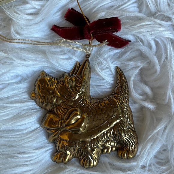 Vintage Scottie Dog Ornament - Picture 1 of 7